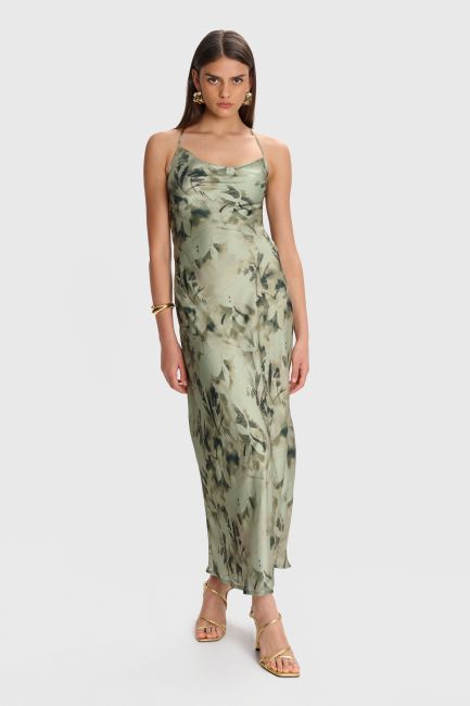 Open-back dress - Multicolor