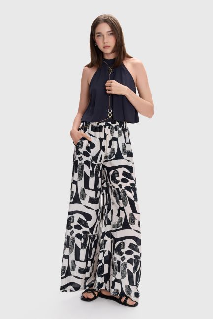 Printed pants - Multicolor