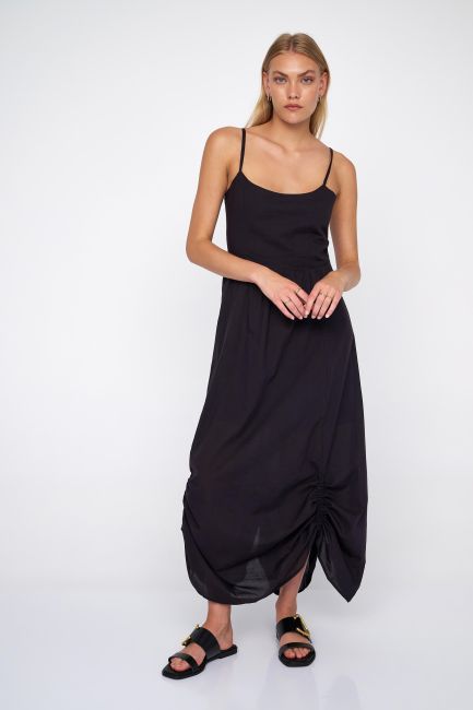 Φόρεμα σε στιλ κορσέ - Black