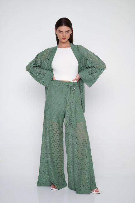 Perforated culottes - Soap